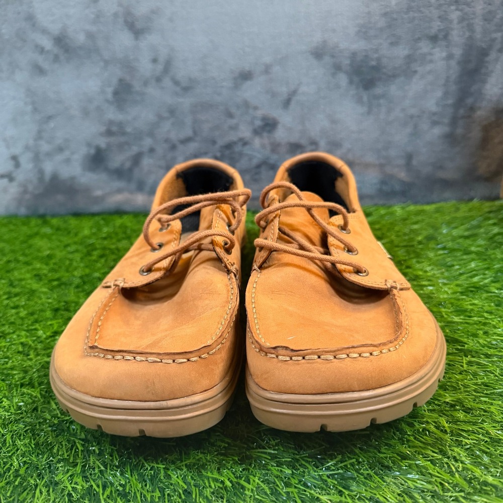 Lems Mariner Sonora Boat Shoes Mens US 10.5 EU 44 Tan Minimalist Zero Drop - Picture 3 of 14
